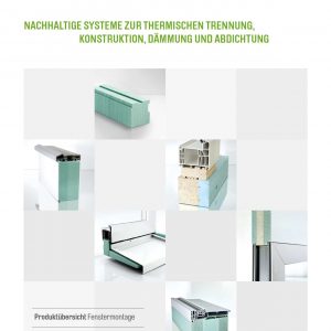 Produktbroschüre Fenstermontage Pflüger TOB