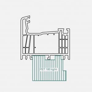 Fensterbankanschlussprofil HW1007